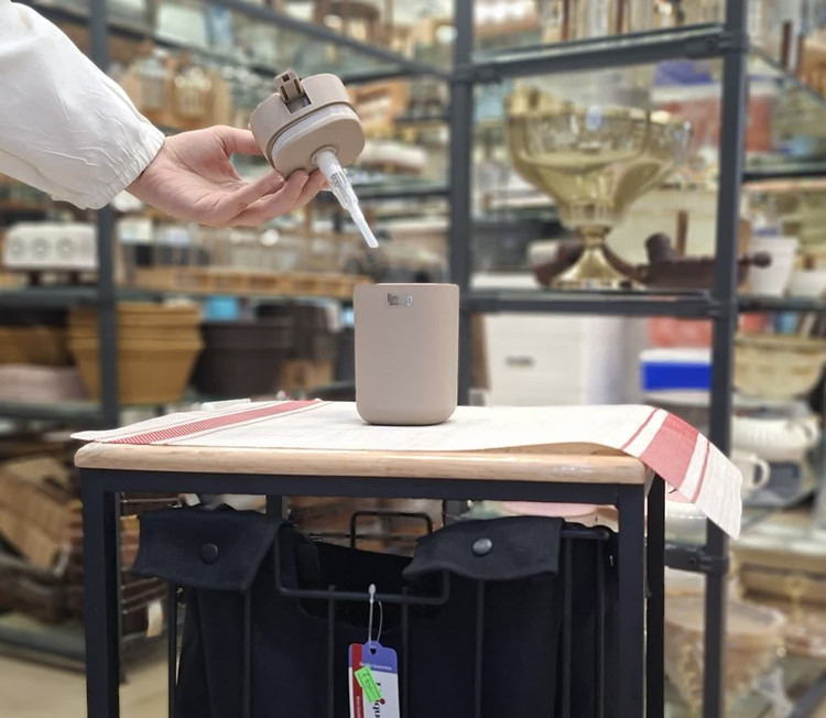 جا مایع لیمون طرح مینیمال